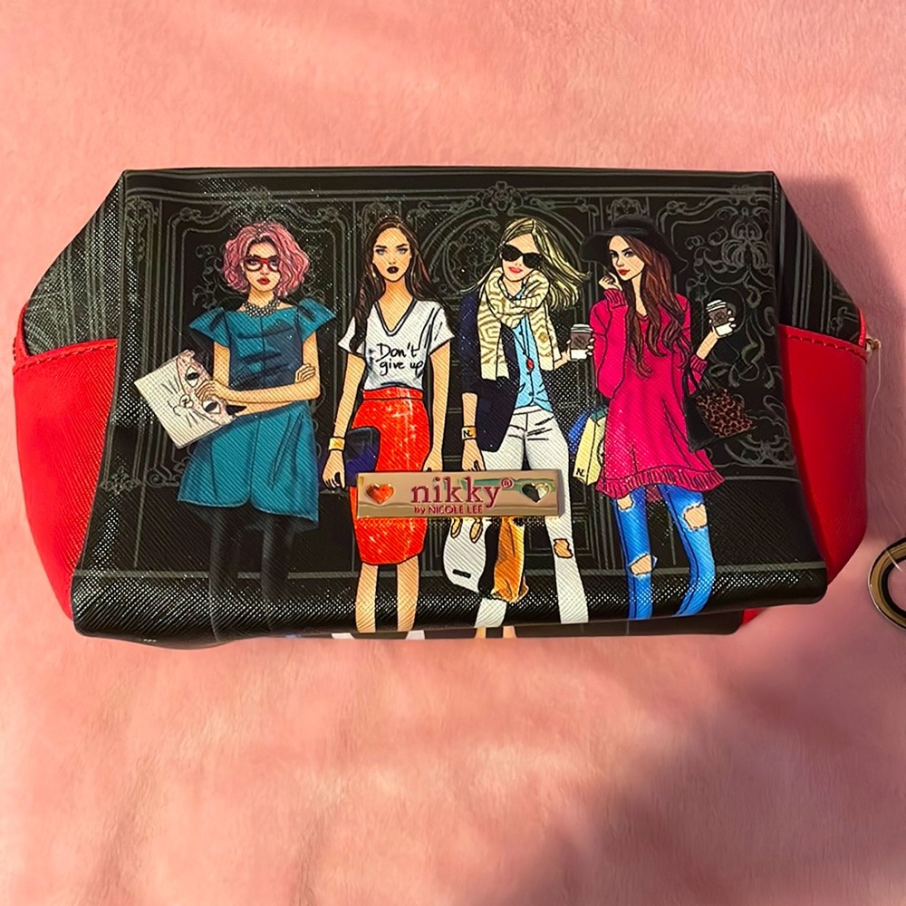 Nikky by Nicole Lee cosmetic bag
